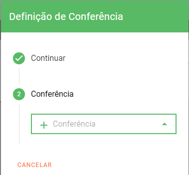 Continuar Conferência