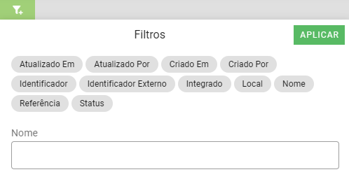 Filtro pessoas